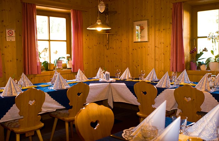 Berggasthaus - RistoranteBerggasthaus - Restaurant Val Pusteria